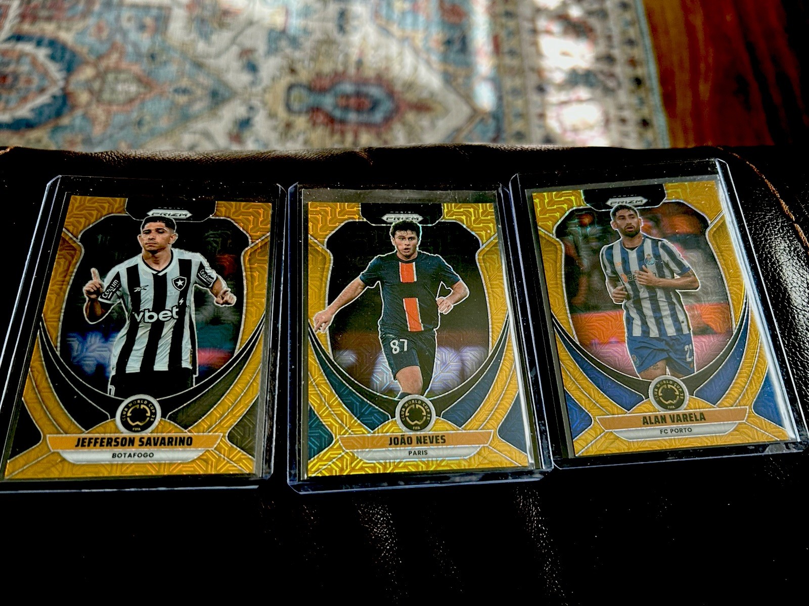 2025 PRIZM FIFA , “GOLD “  9 CARDS , ALL #/25  !!! WITH 5 ROOKIES!!!