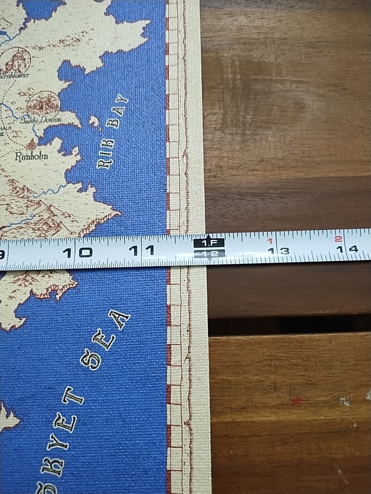 Middarkmark RPG World Map 18" X 12"