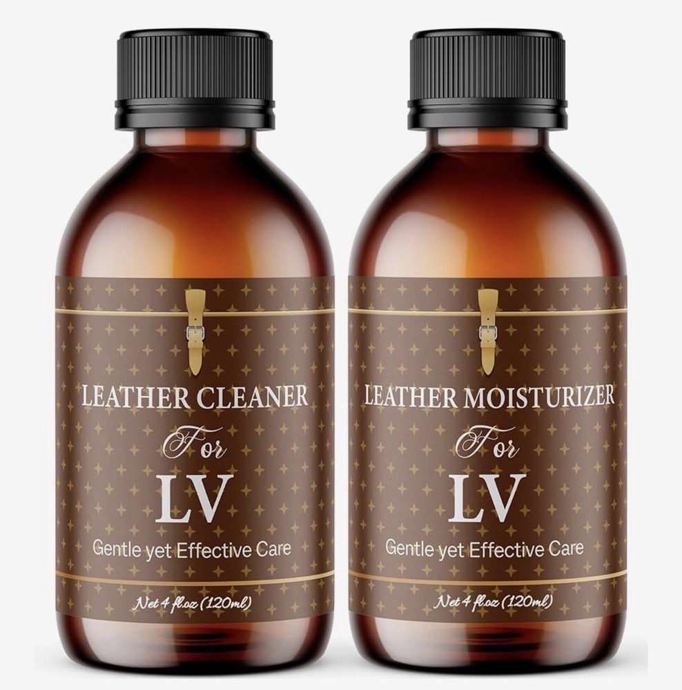 Leather Cleaner & Moisturizer Set for Louis Vuitton