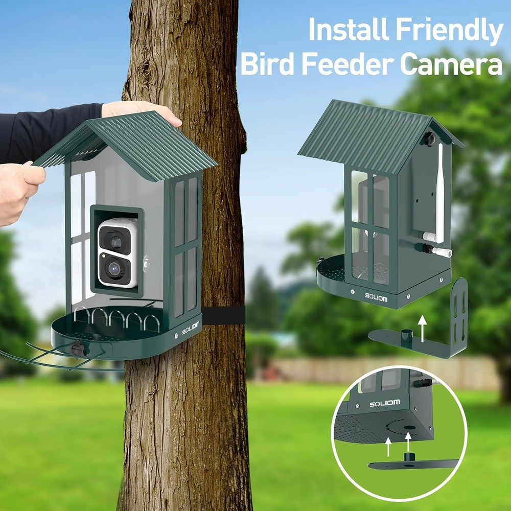 SOLIOM Bird Camera