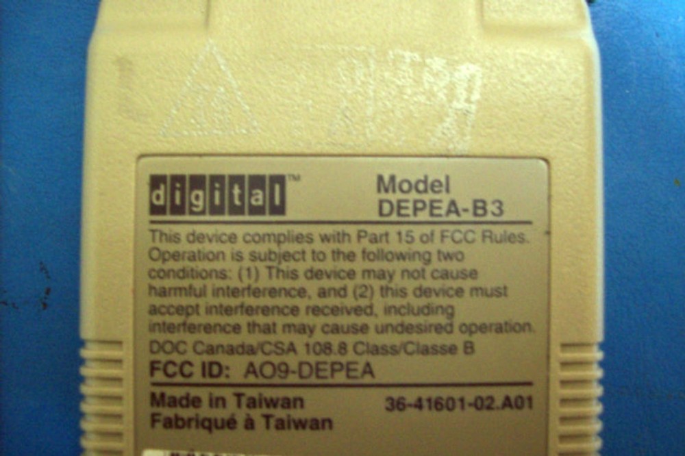 DIGITAL DEPEA-B3 ETHERWORKS POCKET ADAPTER