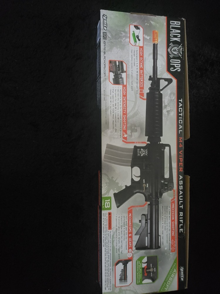 Black Ops M4 Rifle Set with BBs 