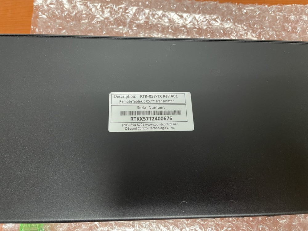 Sound Control Technologies RTK-X57 TX & RX System - Poly Studio Remote Table Kit