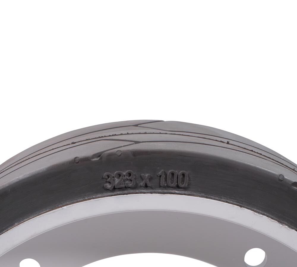 4Pk JLG 2915012 Non-Marking Rubber Scissor Lift Tire & Bolts, Fits 1930ES,1230ES