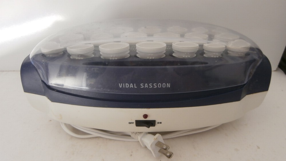 Vidal Sassoon Hot Rollers Curlers 3 Different Sizes No Clips Model VS372