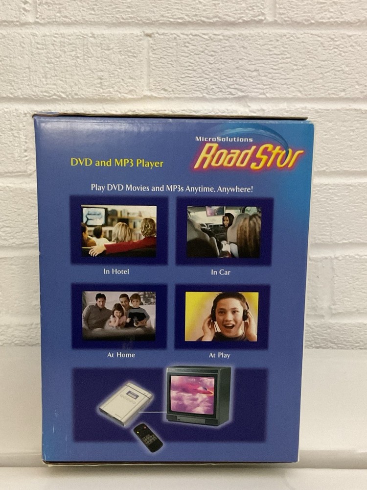 MicroSolutions RoadStor Photo to CD Burner DVD Player Digital Viewer Open Box
