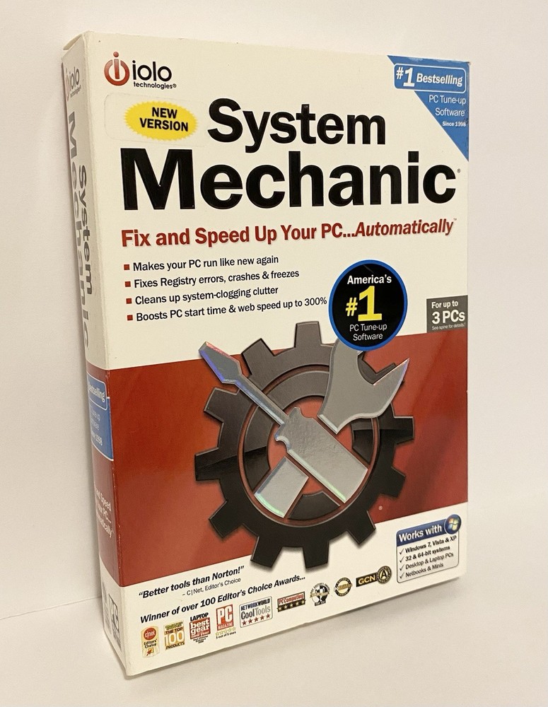 IOLO System Mechanic Shield PC computer Tune-up Software