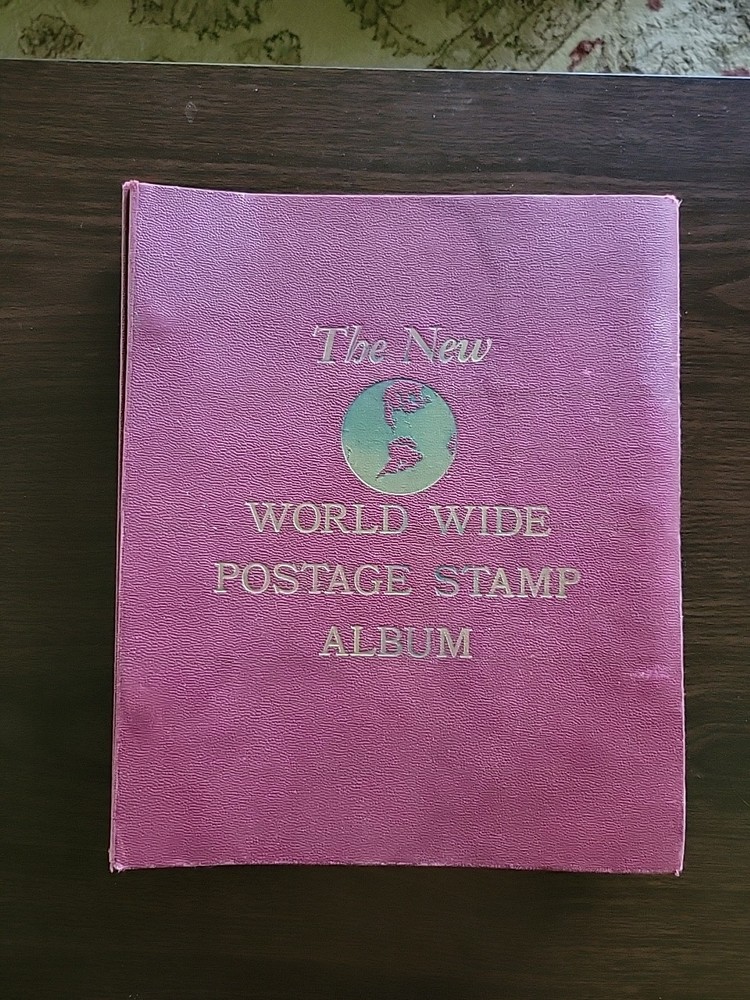 The New World Wide Postage Stamp Album Copyright 1956