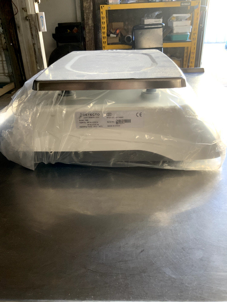 Detecto D60 60lb Electronic Price Computing Scale for Grocery