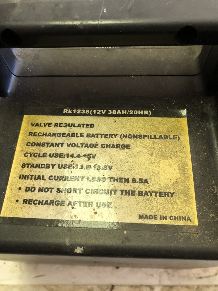 Leeco battery box for scooter untested