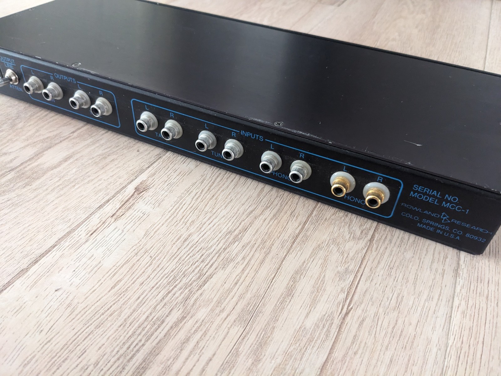 Jeff Rowland Research MCC-1 Preamplifier Control Center - Extra Rare