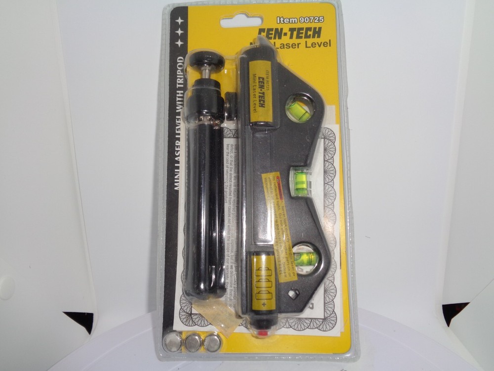 Cen-Tech Laser Level New in Original Packaging # 90725