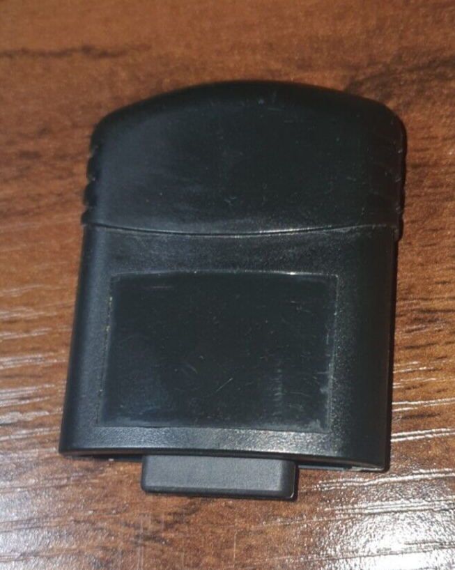 OEM Microsoft Original Xbox Memory Unit X08-25319 Authentic Tested Clean Black