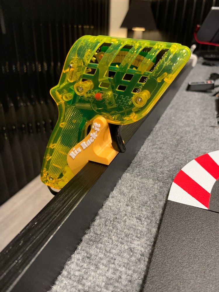 Rix Rack-it Slot car controller holder (Yellow) L mount)
