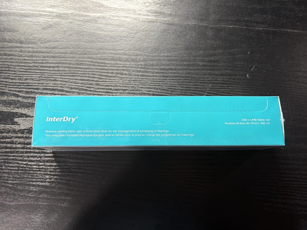 Coloplast InterDry Textile w/ Antimicrobial Silver Complex 10x144