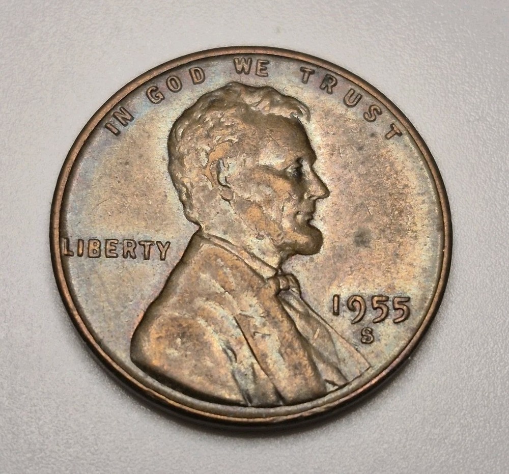 1955 S Lincoln Wheat Cent Nice Mint State