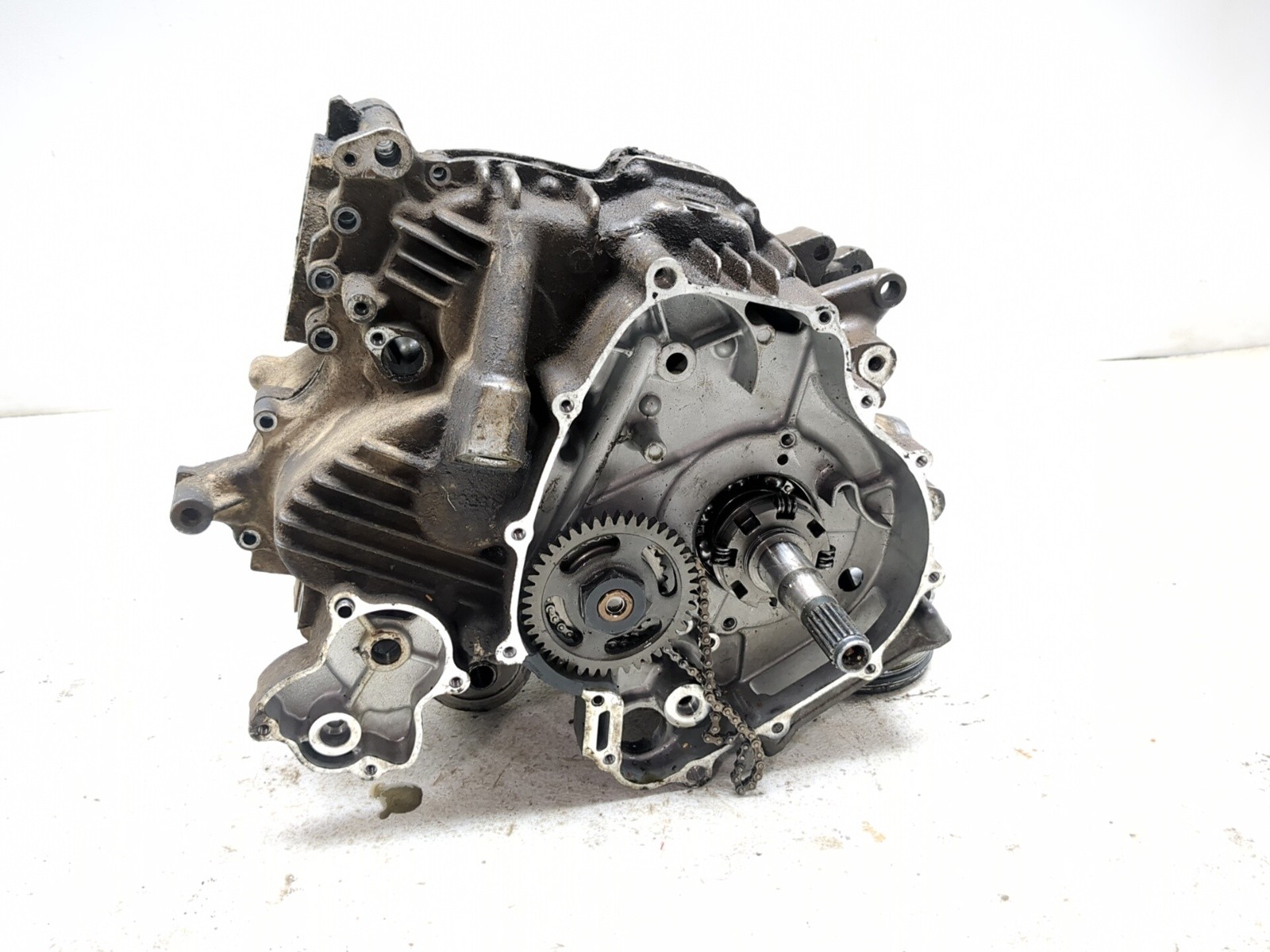 04-08 Yamaha Grizzly 660 YFM660 Engine Motor Block Case W/ Crankshaft