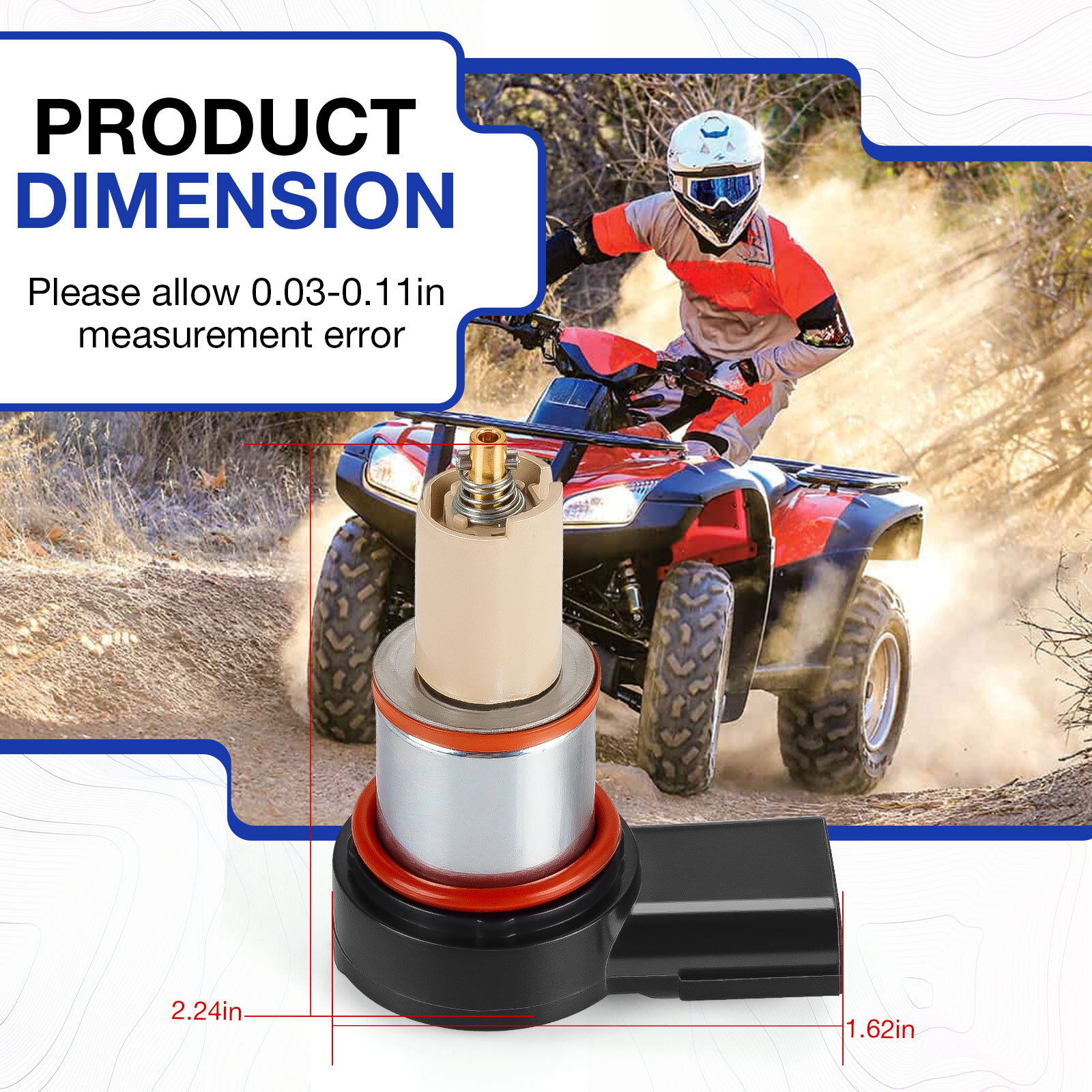 Idle Air Control Valve Set 16430-HP6-A01 for Honda Rancher 420 TRX420 2007-2024