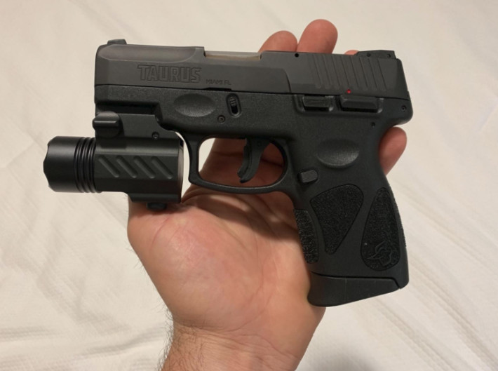 ADE Quick Release Tactical 200 Lumen Led Cree Powered Pistol Flashlight Light