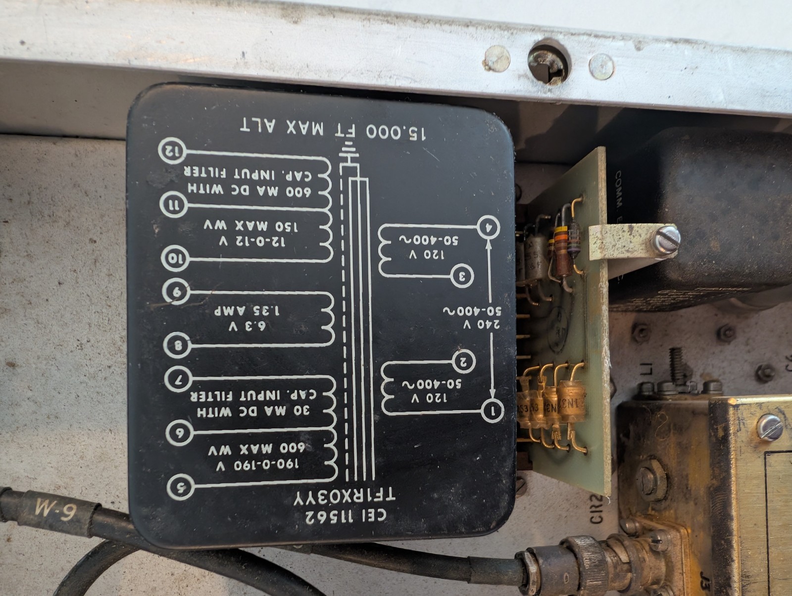 Vintage 1960s CEI Communication Electronics Inc Model UT-1000C-1 UHF Tuner