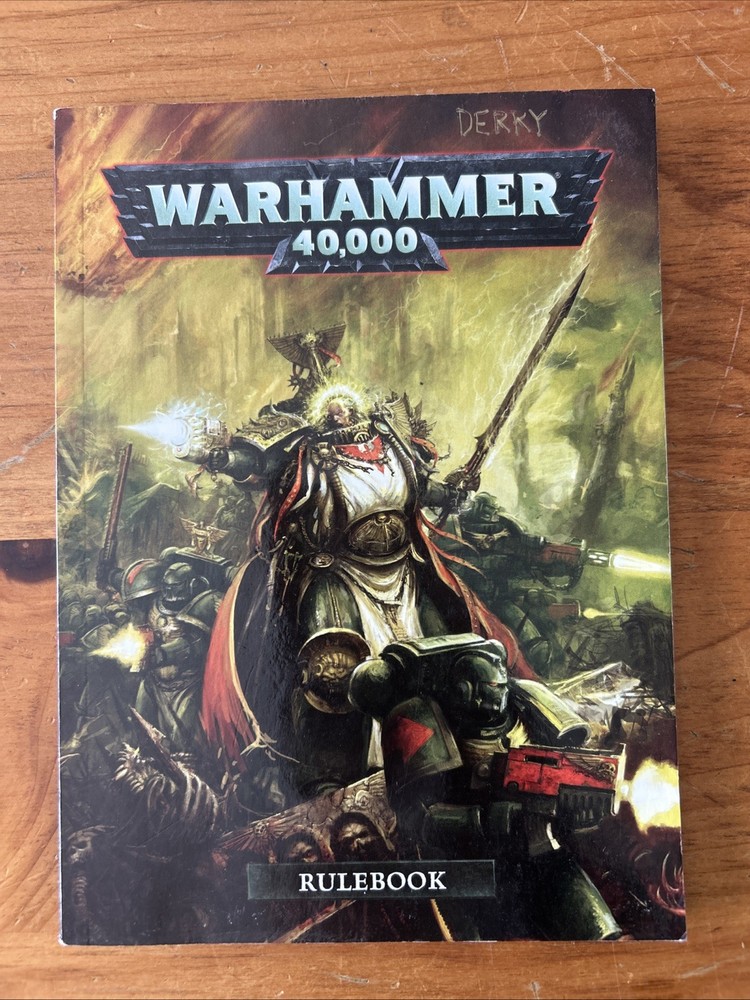 Warhammer 40k Core Rulebook 2012 Softcover Small Guidebook