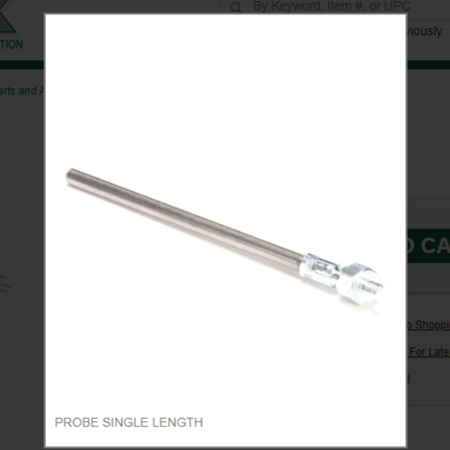 PROBE SINGLE LENGTH #9021102-01
