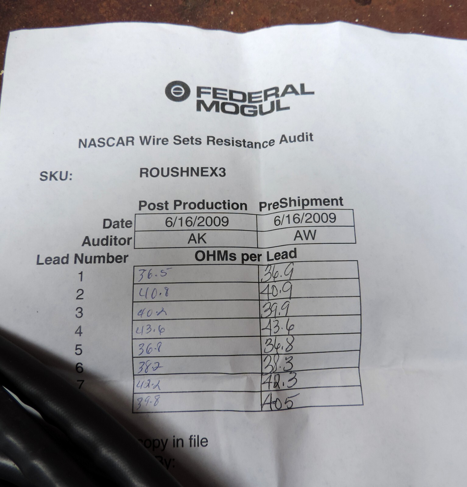 Champion NASCAR 8.8mm Power Boost Racing Spark Plug Wires New FORD V-8 FIT