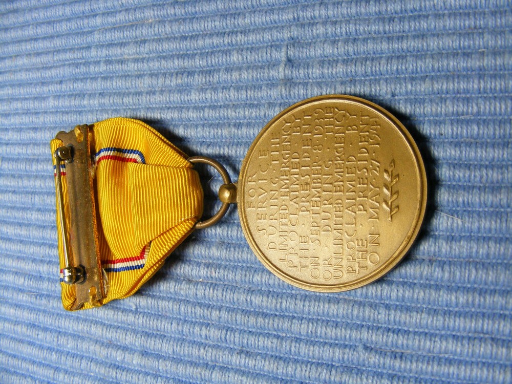 WW2 AMERICAN DEFENCE MEDAL