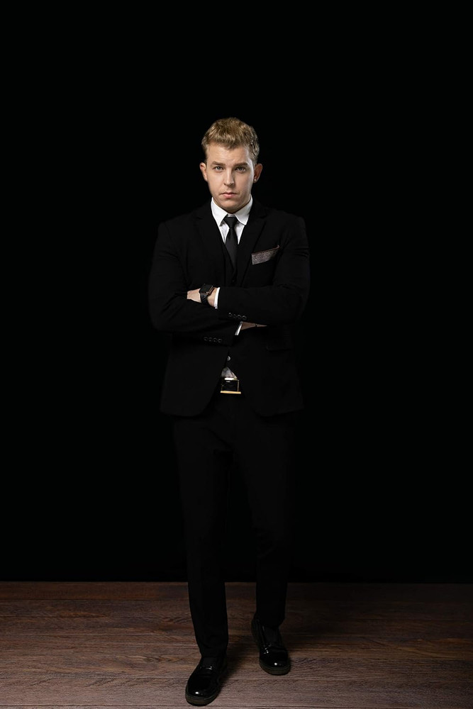 5Ft×7Ft Solid Black Backdrop Portrait Background for Photography Studio