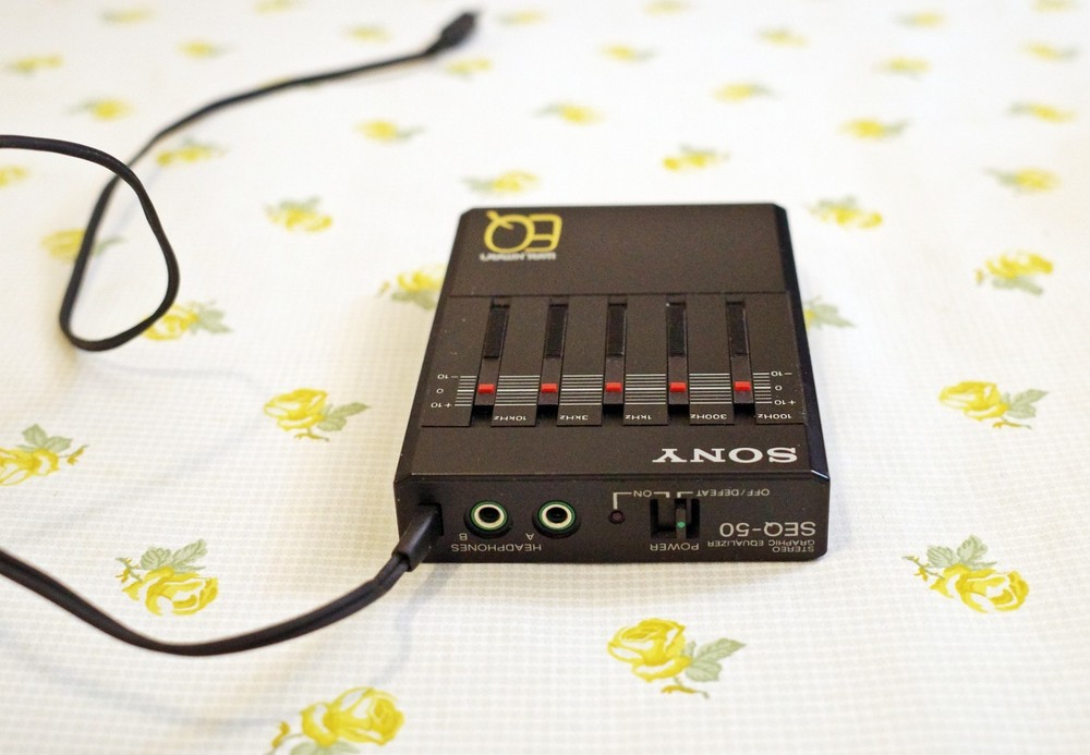 Sony SEQ-50 Walkman EQ Stereo Graphic Equalizer