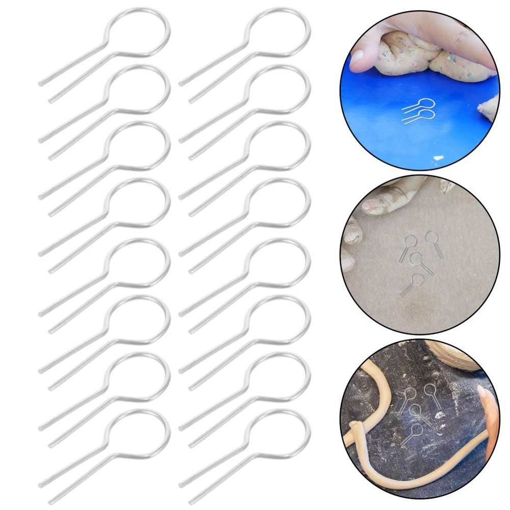 200 Pcs Hanging Needle Accessories for Hobbyists Ceramic Burning