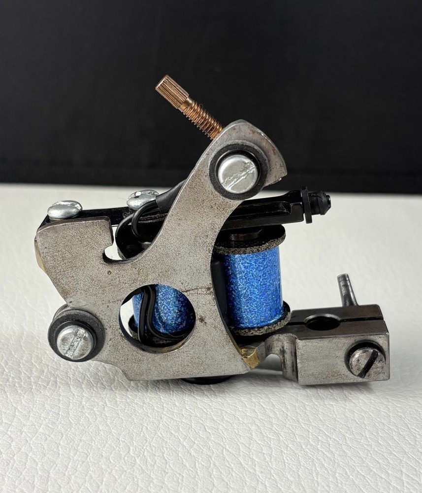 Mini Supreme Flat Side Liner Tattoo Machine By Ghost Built Irons