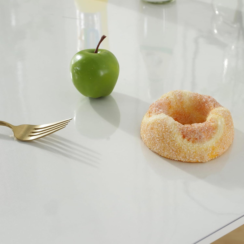 Clear Table Cover Protector 36 X 54 Inch, 1.5Mm Thick Plastic Table Cover, Table