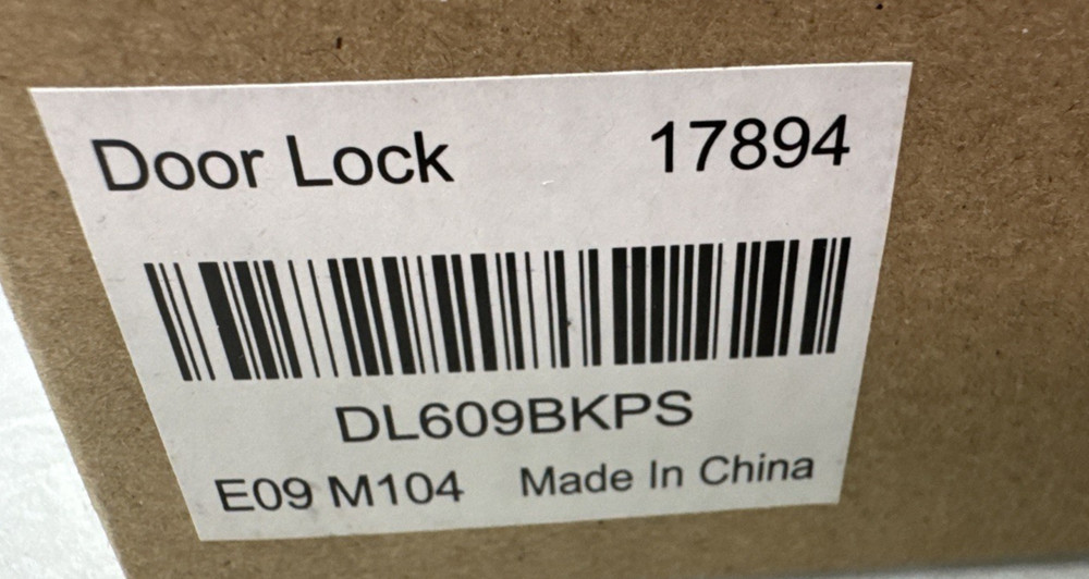 Interior Nichol Brushed Door Knobs DL609BKPS New In Box