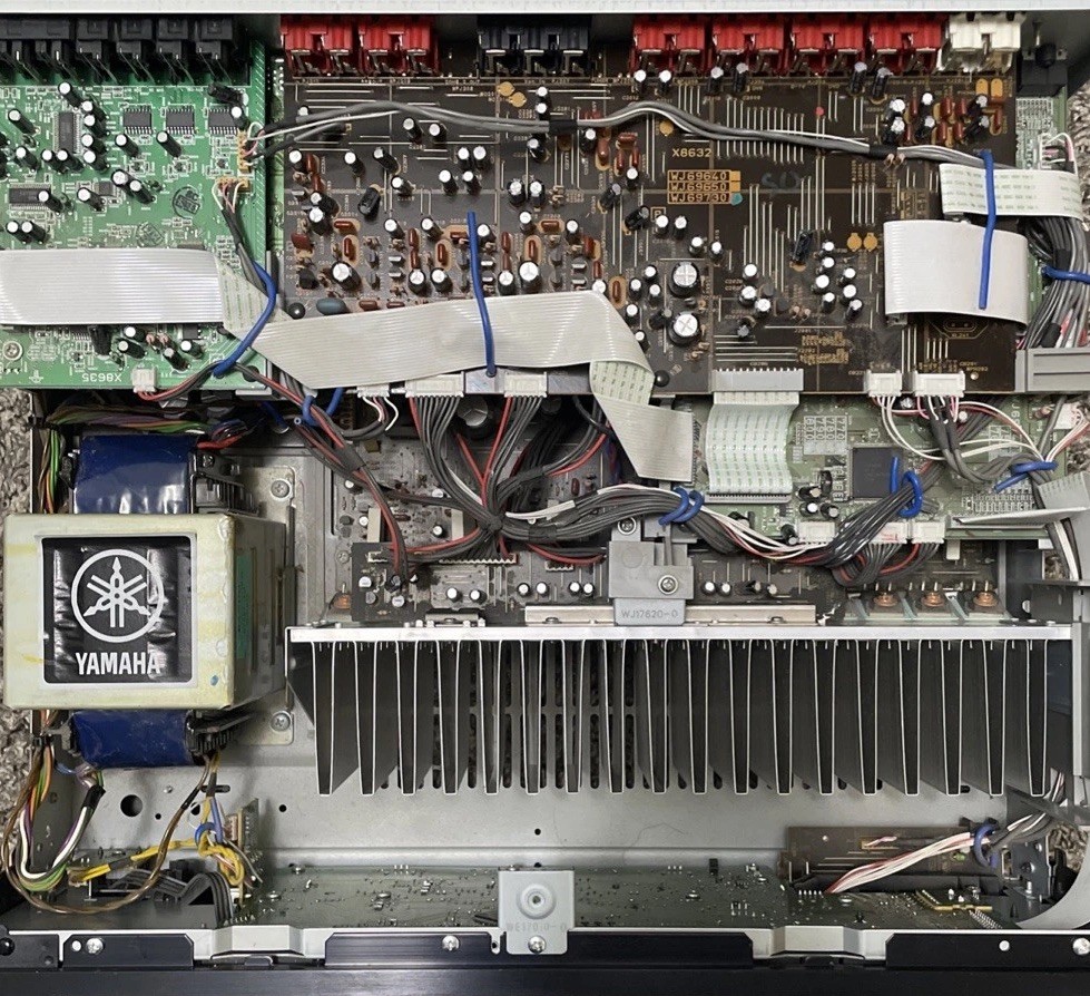 Yamaha HTR-6060 AV Receiver | Clean Front Panel | OEM Remote Bundle | Tested