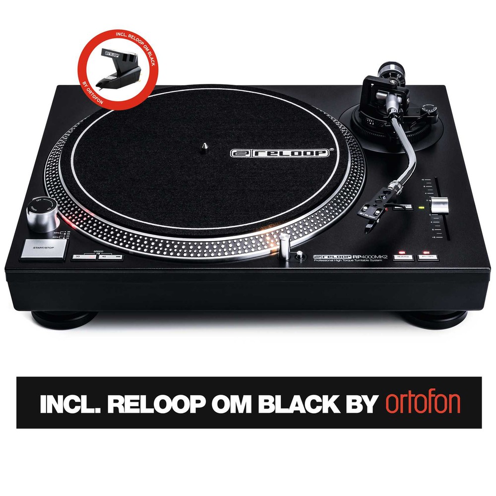 Reloop RP-4000-MK2 Direct Drive DJ Turntable