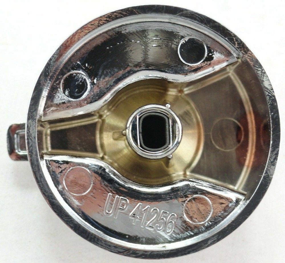 UP Engine Shutdown Timer Knob for Peterbilt Clear Jewel Chrome Plastic #41259