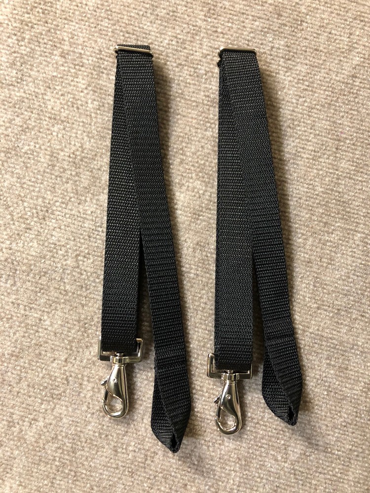 Horse Blanket Snap Leg Straps- All Web Loop End