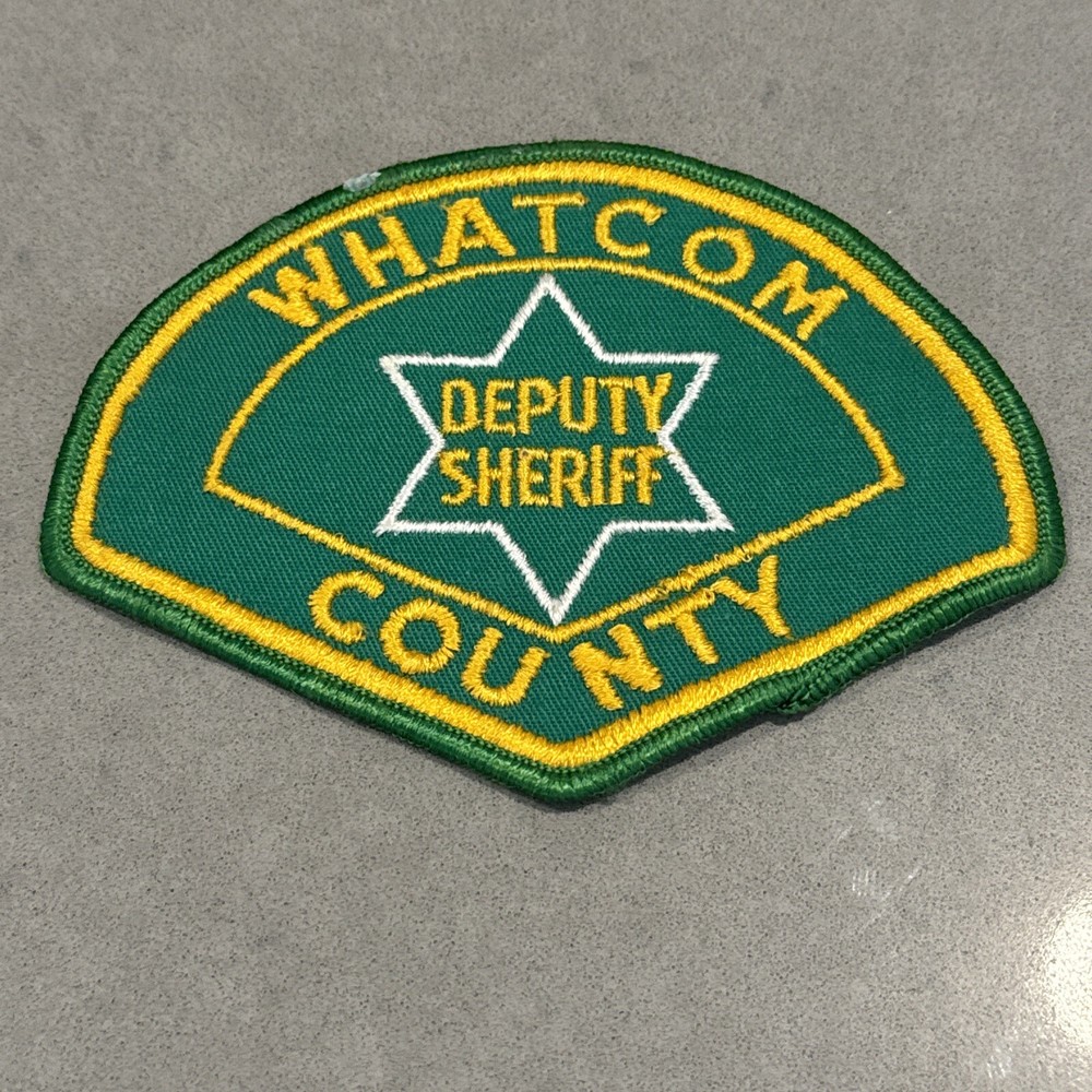 Whatcom County Washington State deputy sheriff patch