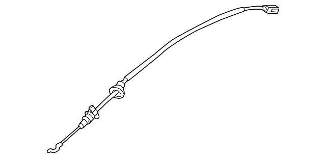 Genuine Volkswagen Lock Cable 5C5-837-085-C