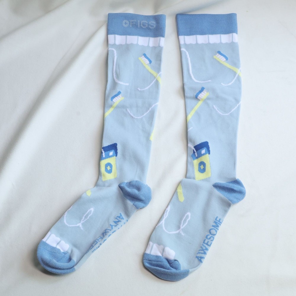 Figs Compression Socks Size M Stylish Support Apparel