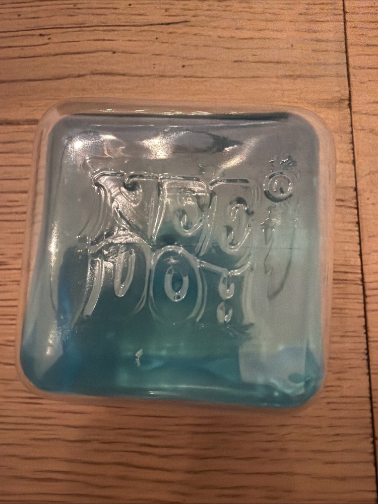 NeeDoh Nice Berg Blue XL Giant Nee Doh Niceberg Solid Squish Cube Ice Block New