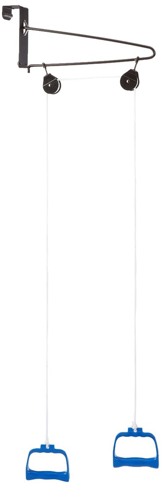 Exercise Pulley Set, Overdoor Workout & Exercise System for Upper Body & Shou...