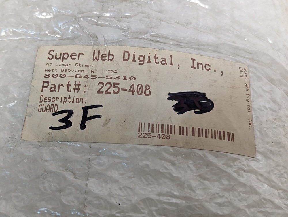 Super Web Digital 225-408 guard