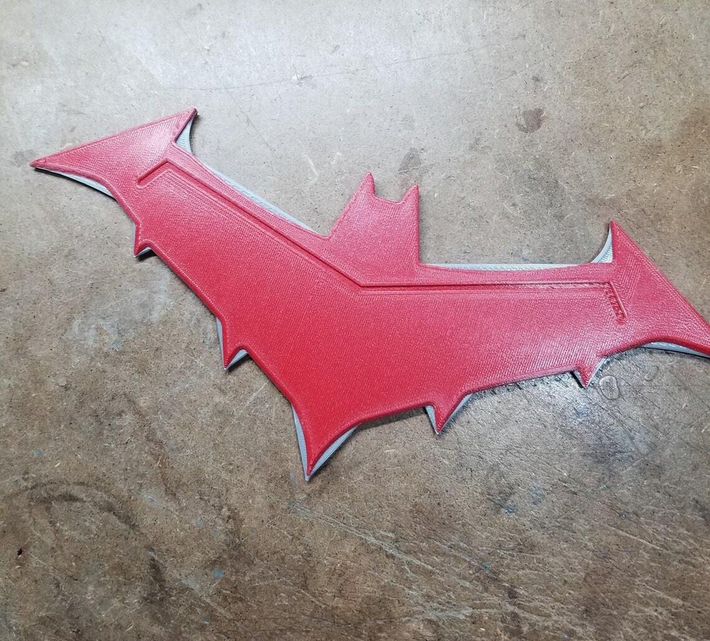 Bladed Batarang Larger (3d printed)