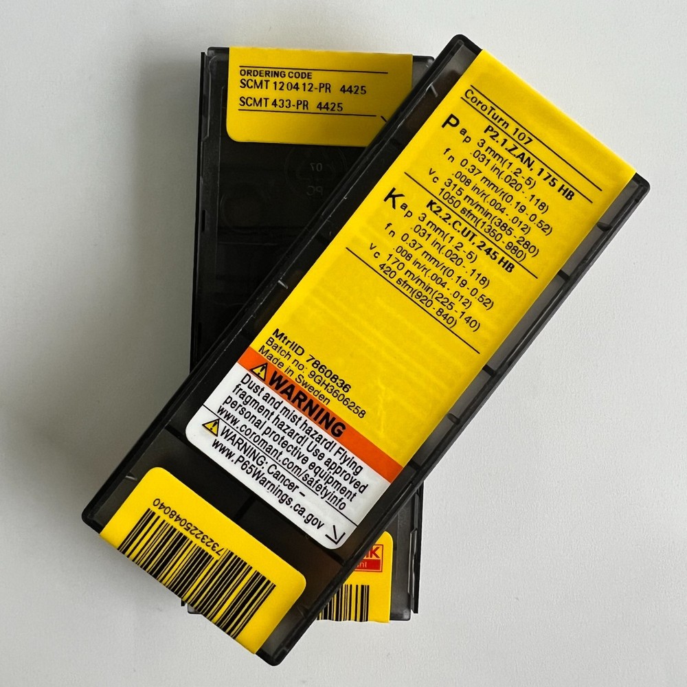 10Pcs/BOX Sandvik SCMT120412-PR 4425
