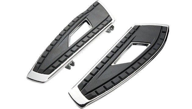 CIRO Chicane Driver Floorboards Chrome #61700 Harley Davidson