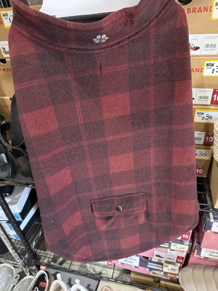 Revirsible Dog Coat Size Large