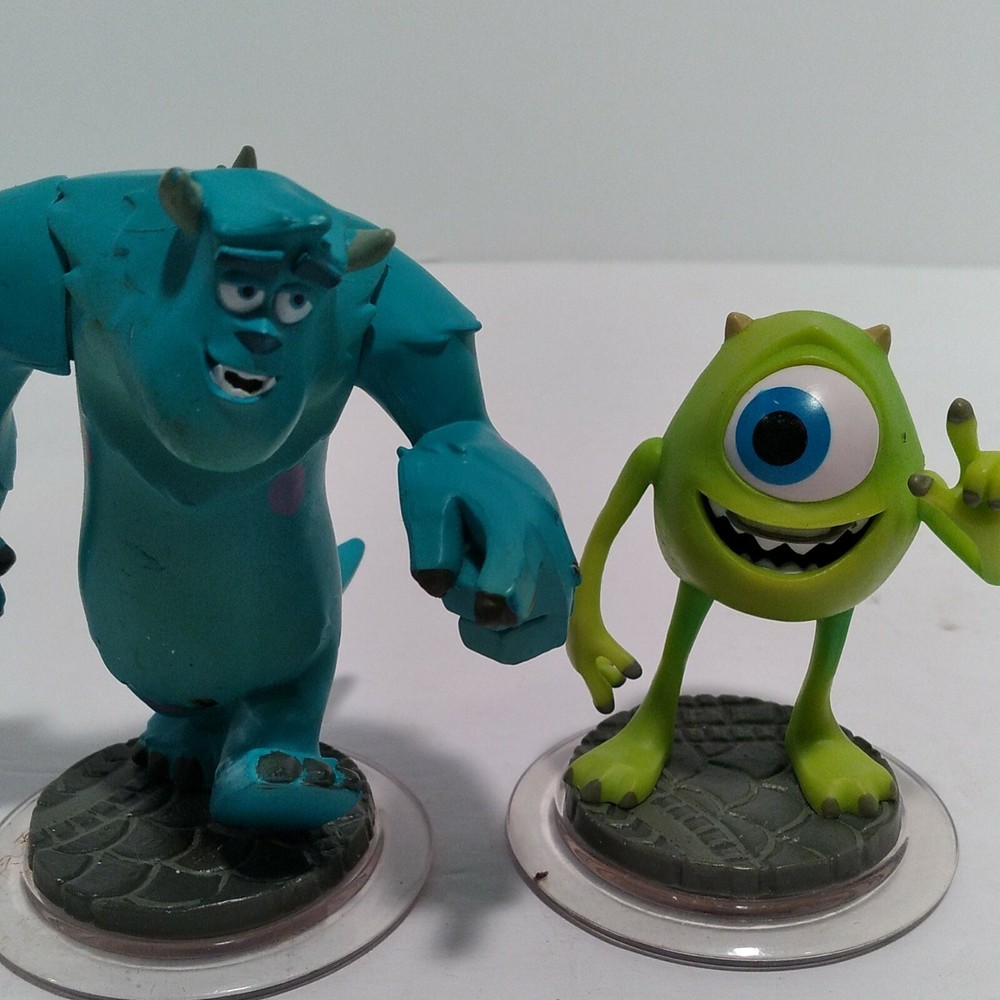 Disney Infinity Monsters Inc Sully & Mike Wazowski