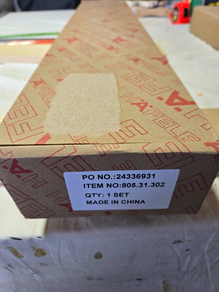 Hafele Pull Down Closet Rod, 33 lbs Load Capacity, With Ergonomic Handle